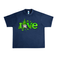 Navy love st patricks gnome Urban Heavy Tee - Jasminsmagicworld