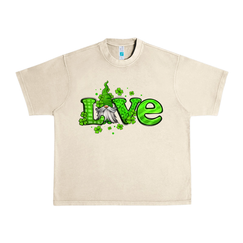 Love St Patricks Gnome Urban Heavy Tee by Jasminsmagicworld | Teevron