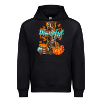 Black thankful cross Urban Hoodie - RacoonDesign