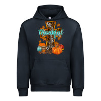 Navy thankful cross Urban Hoodie - RacoonDesign