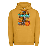 Pigment Peanut Butter thankful cross Urban Hoodie - RacoonDesign