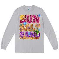 Moon Dust sun salt sand summer Long Sleeve Tee - NancyCooperArtShop