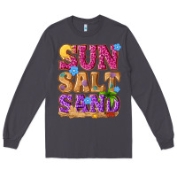 Smoke sun salt sand summer Long Sleeve Tee - NancyCooperArtShop