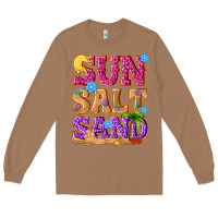 Toasted Coconut sun salt sand summer Long Sleeve Tee - NancyCooperArtShop
