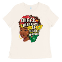 Bone black history is world history Ladies Tee - MaliasSmallBusiness