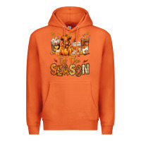 Carrot Tis' the season Fall Heifer coffee cups Premium Hoodie - RanaPortraitStore