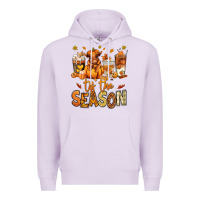 Lilac Tis' the season Fall Heifer coffee cups Premium Hoodie - RanaPortraitStore