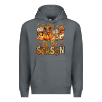 Rock Tis' the season Fall Heifer coffee cups Premium Hoodie - RanaPortraitStore