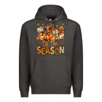 Smoke Tis' the season Fall Heifer coffee cups Premium Hoodie - RanaPortraitStore