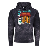 Cloud Black when in doubt go to the bookstore Vintage Hoodie - Artiststas