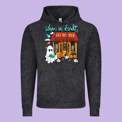 When In Doubt Go To The Bookstore Vintage Hoodie Designed By Artiststas