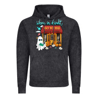 Vintage Black when in doubt go to the bookstore Vintage Hoodie - Artiststas
