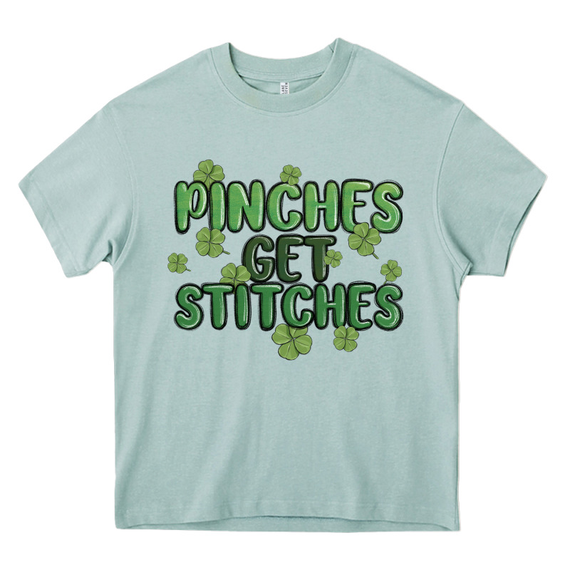 Pinches Get Stitches Heavy Core Tee by MaliasSmallBusiness | Teevron