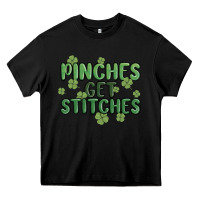 Black pinches get stitches Heavy Core Tee - MaliasSmallBusiness