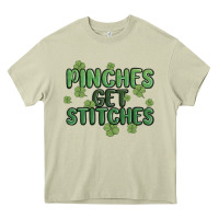 Mossy pinches get stitches Heavy Core Tee - MaliasSmallBusiness