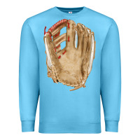 Ocean Blue Catchers Mitt Fa Element Premium Sweatshirt - FaDigitalArtStudio