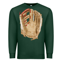 Sports Green Catchers Mitt Fa Element Premium Sweatshirt - FaDigitalArtStudio