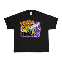 Black creep it real Urban Heavy Tee - BarkalooDesign