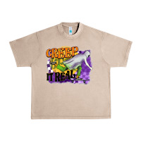 French Oak creep it real Urban Heavy Tee - BarkalooDesign