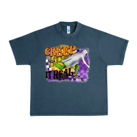 Midnight Navy creep it real Urban Heavy Tee - BarkalooDesign