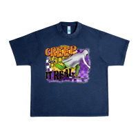 Navy creep it real Urban Heavy Tee - BarkalooDesign