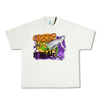 Pistachio creep it real Urban Heavy Tee - BarkalooDesign