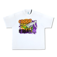 White creep it real Urban Heavy Tee - BarkalooDesign