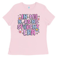 Bubblegum Pink in my nursing student era Ladies Tee - MaliasSmallBusiness