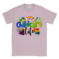 Lilac Childcare Life Classic Tee - LillyAllenDesigns