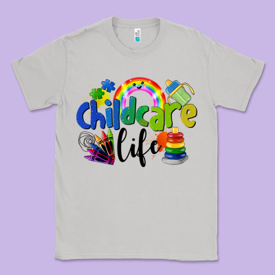 Childcare Life Classic Tee Designed By Lillyallendesigns
