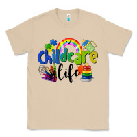Mushroom Childcare Life Classic Tee - LillyAllenDesigns
