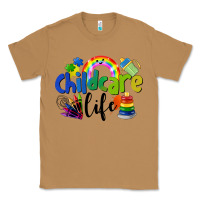 Toasted Coconut Childcare Life Classic Tee - LillyAllenDesigns