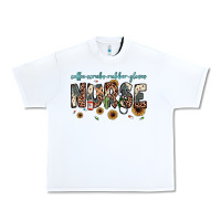 White nurse coffee scrubs rubber gloves Urban Heavy Tee - JahusDesignShop