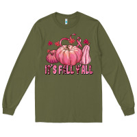 Army Green its fall yall Long Sleeve Tee - texasbilliewilder