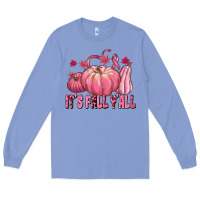 Colony Blue its fall yall Long Sleeve Tee - texasbilliewilder