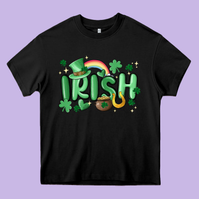 Irish Heavy Core Tee Designed By Maliassmallbusiness