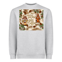 Heather Grey no talkie before coffee with gnomies Heavyweight Sweatshirt - TumblerDesignByShophia