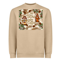 Mushroom no talkie before coffee with gnomies Heavyweight Sweatshirt - TumblerDesignByShophia
