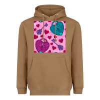 Toasted Coconut valentines day lock and key seamless pattern Heavyweight Hoodie - BundleAndBundleShop