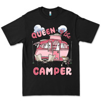 Black queen of the camper Premium Tee - MaliasSmallBusiness
