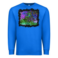 True Royal halloween skull and leopard background Premium Sweatshirt - BundleAndBundleShop