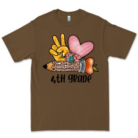 Cacao peace love 4th grade Premium Tee - JahusDesignShop