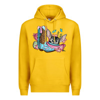 Lemon Easter cowboy boots hat Premium Hoodie - OliviaCreatesArt