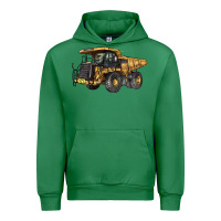 Emerald Mining Truck Urban Hoodie - LillyAllenDesigns