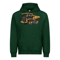 Foreset Green Mining Truck Urban Hoodie - LillyAllenDesigns