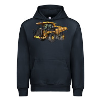 Navy Mining Truck Urban Hoodie - LillyAllenDesigns