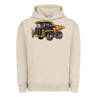 Pigment French Oak Mining Truck Urban Hoodie - LillyAllenDesigns