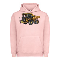 Pigment Salmon Mining Truck Urban Hoodie - LillyAllenDesigns