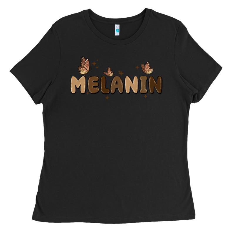 Melanin Ladies Tee by MaliasSmallBusiness | Teevron