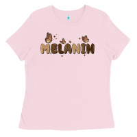 Bubblegum Pink melanin Ladies Tee - MaliasSmallBusiness